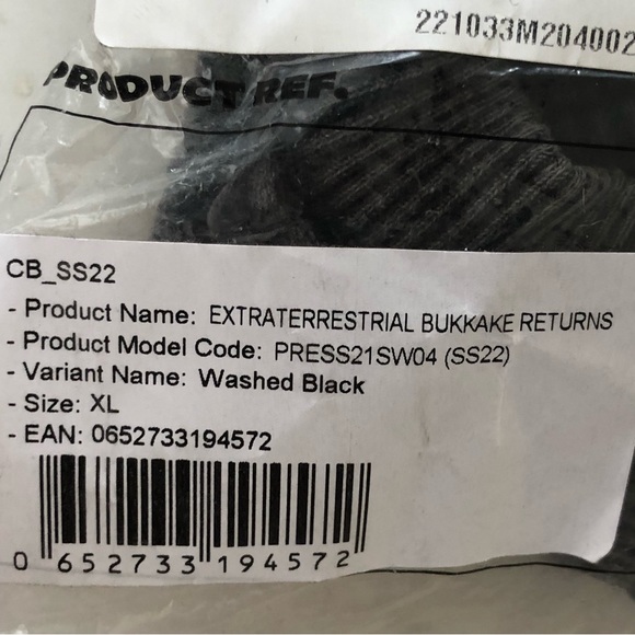 CARNE BOLLENTE SSense Exclusive Organic Cotton Sweatshirt - Picture 9 of 10